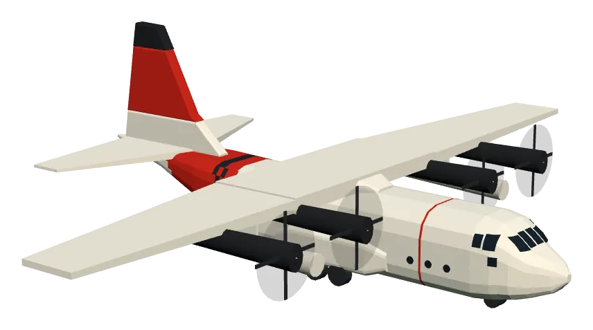 C-130H Hercules in Dip & Drop